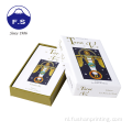 Kunstpapier tarotkaarten met gouden rand